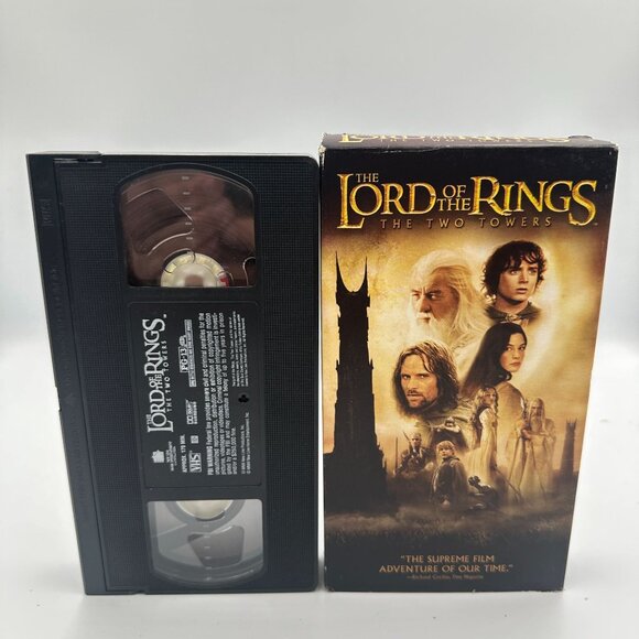 The Lord Of The Rings: The Two Towers 2002 VHS Edition Very Good Condition - Picture 3 of 3